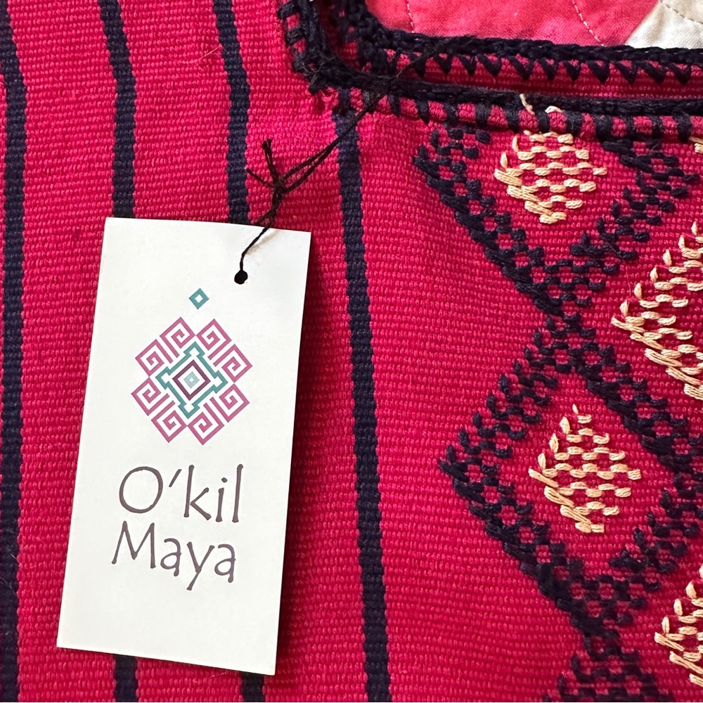 NWT O’Kil Maya Handwoven Huipul (Blouse)